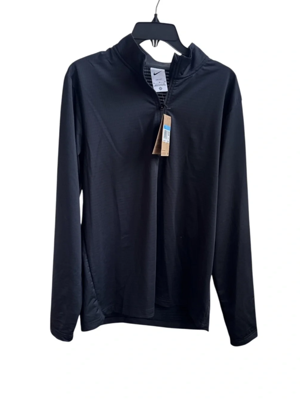 Nike Men's Dri-FIT Victory Golf ½ Zip Black Size M NEW